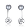 Natural Pearl 925 Sterling Silver Earrings