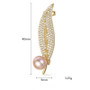 925 Sterling Silver Jewelry Natural Pearl Brooch