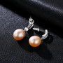 925 Sterling Silver Natural Pearl Drop Earrings