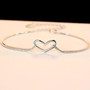 925 Sterling Silver Heart Bracelets