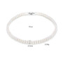 925 Sterling Silver Jewelry Natural Pearl Necklace