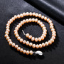 925 Sterling Silver Jewelry Natural Pearl Necklace
