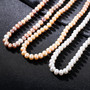 925 Sterling Silver Jewelry Natural Pearl Necklace