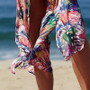 Chiffon Open Front Kimono Cardigan Boho Bikini Cover Up