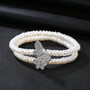 925 Sterling Silver Natural Pearl Bracelet