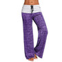Comfortable Active, Yoga Casual Loose Drawstring Patchwork Pants