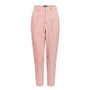 Capri Straight Casual Pink Plaid Casual Pants Vintage Work Pants