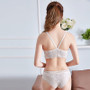 New Fashion Comfort Lace Padded Bras and Brief Set