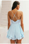 Sexy v-neck Hollow out waist spaghetti strap jumpsuit