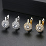 Gold Finish Fashion Jewelry Stud Earrings