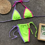 Sexy Beach Bright Bikini Two Piece Set