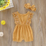 Babyified Lace Romper with Headband