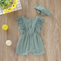 Babyified Lace Romper with Headband