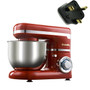 1200W 4L Stainless Steel Bowl 6-speed Kitchen Food Stand Mixer Cream Egg Whisk Blender Cake Dough Bread Mixer Maker Machine