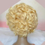 Hello Beautiful | Lace Front Remy Human Hair Blonde Short Wig (Transparent Lace)