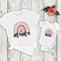 Rainbow Mama and Mini Matching T-Shirt
