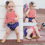 4th Of July Striped & Stars Outfit