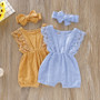 Summer Baby Girl Rompers