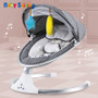 Smart Electric Baby Cradle Crib Rocking Chair Baby Bouncer Newborn Calm Chair Bluetooth with Belt Remote Control