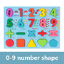 3D Wooden Puzzles(Alphabet Number Puzzle)