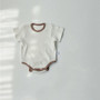Cotton Baby Romper / Long Sleeved Jumpsuit / Baby Hat