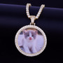 Custom Made Photo Medallion Necklace & Pendant with 4mm Chain