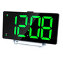 Large Alarm Clock (9 Inch LED Digital Display) with USB Charger