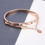 ETERNAL LOVE - HEART BANGLE BRACELET