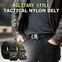 Military Style Nylon Tactical Belt