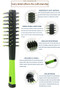 Vent Hair Detaining Salon Brushes®