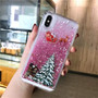 Dynamic Liquid Quicksand Christmas iPhone Case