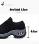 Breathable Mesh Platform Sneakers