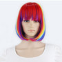 Synthetic 10" Inch Straight Short Bob Wig With Bangs ®