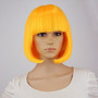 Synthetic 10" Inch Straight Short Bob Wig With Bangs ®