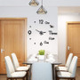 3D Wall Sticker Clock