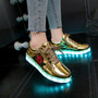 Flower LED Glowing Sneakers