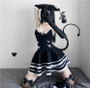 Sofyee Sexy Anime School Girl Gothic Costume