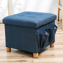 Denim Ottoman