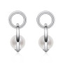 Natural Cultured Freshwater Pearl Earring