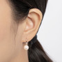 Natural Cultured Freshwater Pearl Earring