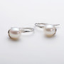 Natural Cultured Freshwater Pearl Earring