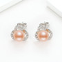 Natural Cultured Freshwater Pearl Earring