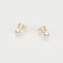 Natural Cultured Freshwater Pearl Earring