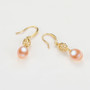 Natural Cultured Freshwater Pearl Earring