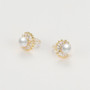 Natural Cultured Freshwater Pearl Earring