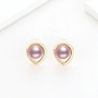 Natural Cultured Freshwater Pearl Earring