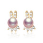 Natural Cultured Freshwater Pearl Earring