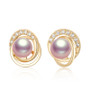 Natural Cultured Freshwater Pearl Earring