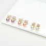 Natural Cultured Freshwater Pearl Earring