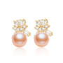 Natural Cultured Freshwater Pearl Earring